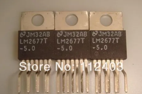 10pcs LM2677T - ADJ power converter TO 220 Integrated Circuit | Электронные компоненты и принадлежности