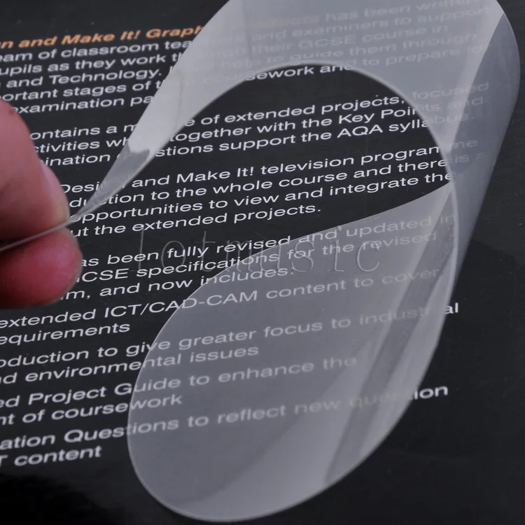 20PCS Wholesale Transparent Adhesive Acoustic Guitar Pickguard PVC Tear Drop Shape | Спорт и развлечения