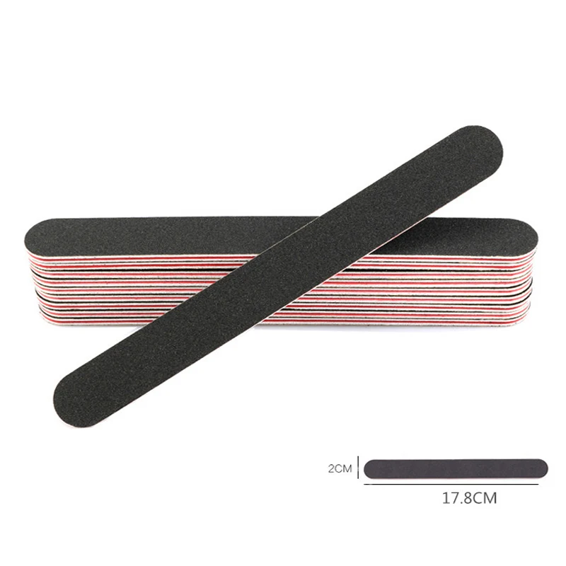 Black Double Sided Sanding Stick Clay Crafts Polishing Blocks Sanding