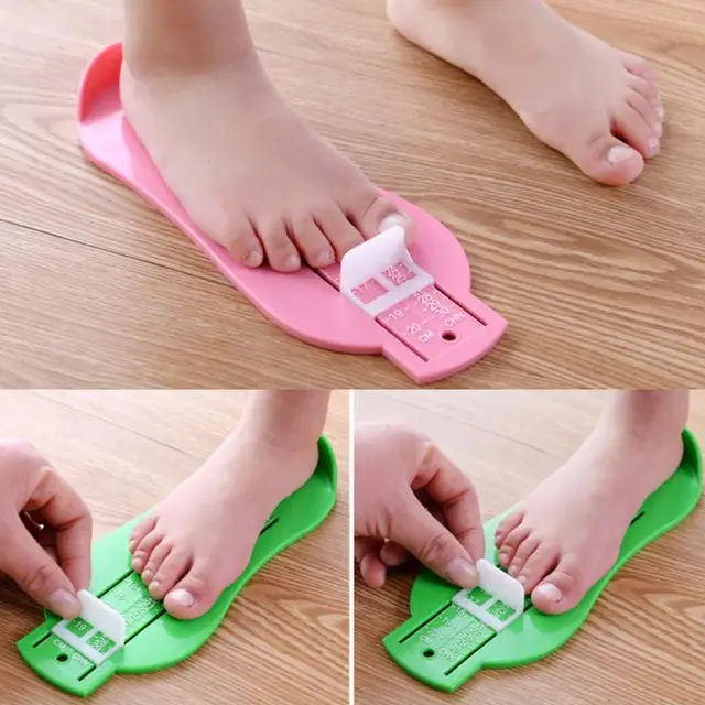 Baby Infant Foot Measure Gauge Shoes Size Measuring Ruler Tool Kid Fittings Gauge Baby Child Foot Measure