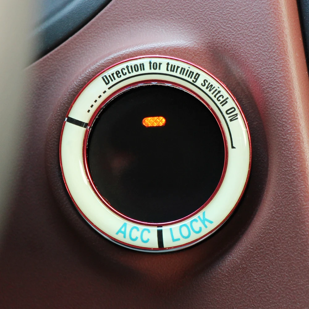 

Lumiuous Car Engine Ignition Key Ring for Toyota wish mark x supra gt86 4runner avensis