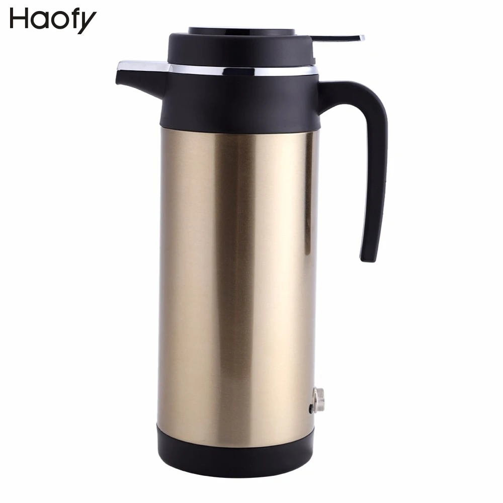 800mL Auto Car Heating Cup Stainless Steel Car Charger Electric Heating