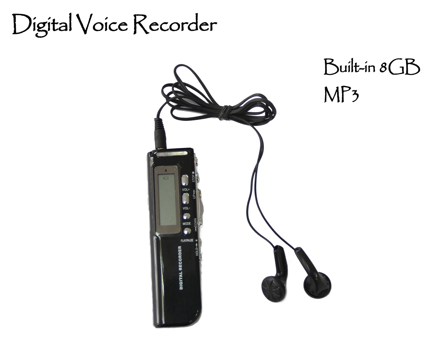 

18 Hours Recording 8GB Digital Voice Recorder Pen TM-010 Dictaphone mini Voice Record For Meetings Lessons Gravador