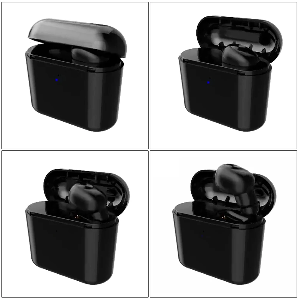 Беспроводные Bluetooth наушники BT4.2 невидимые мини стерео Музыкальная гарнитура с