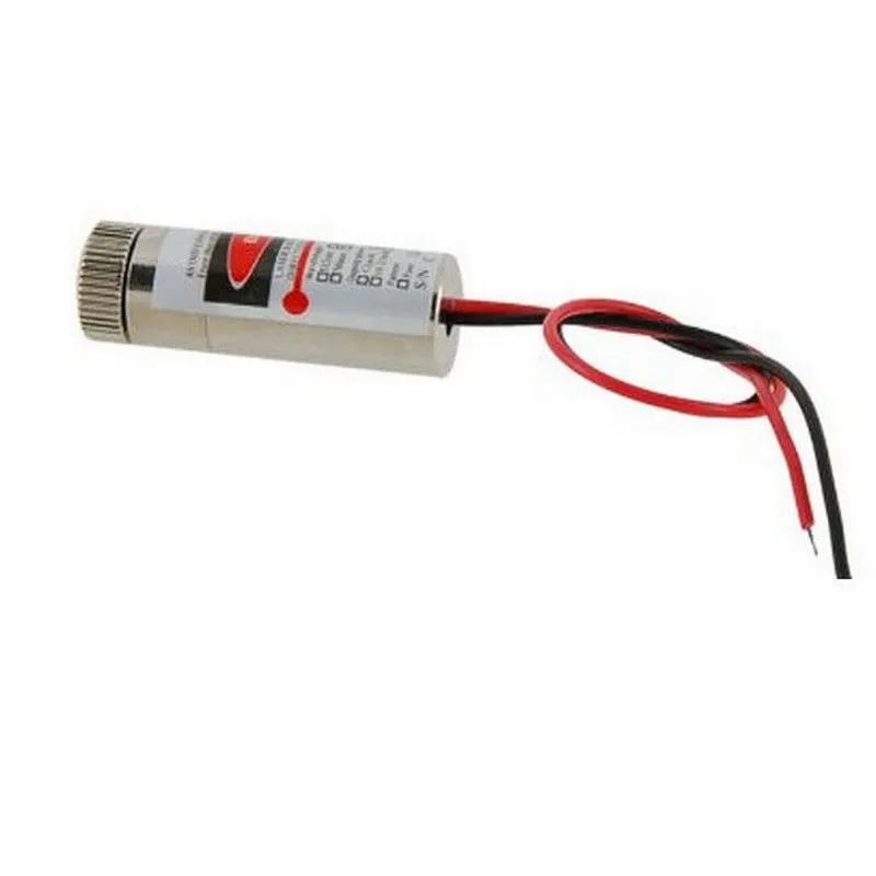 

650nm 5mW Red Point / Line / Cross Laser Module Head Glass Lens Focusable Industrial Class