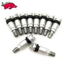 Harbll 10 Sistema de Monitoramento de Pressão Dos Pneus Sensor de Reparo Da Haste Da Válvula Kit TPMS Ford Liga Tubeless Válvulas Do Pneu para Jeep Volve válvula