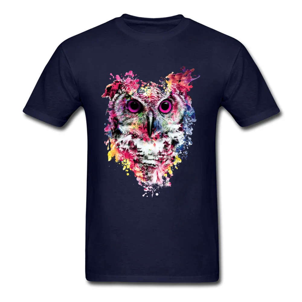 watercolor owl 2726_navy