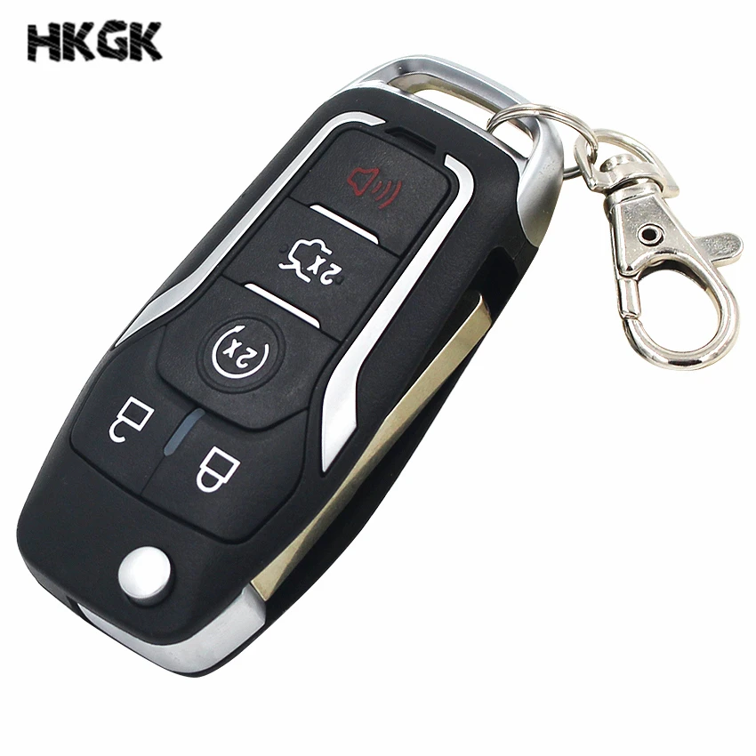 Flip-Keyless-Entry-Modified-Folding-Remote-Key-4-1-5-Button-Smart-Car-Key-Fob-433MHZ