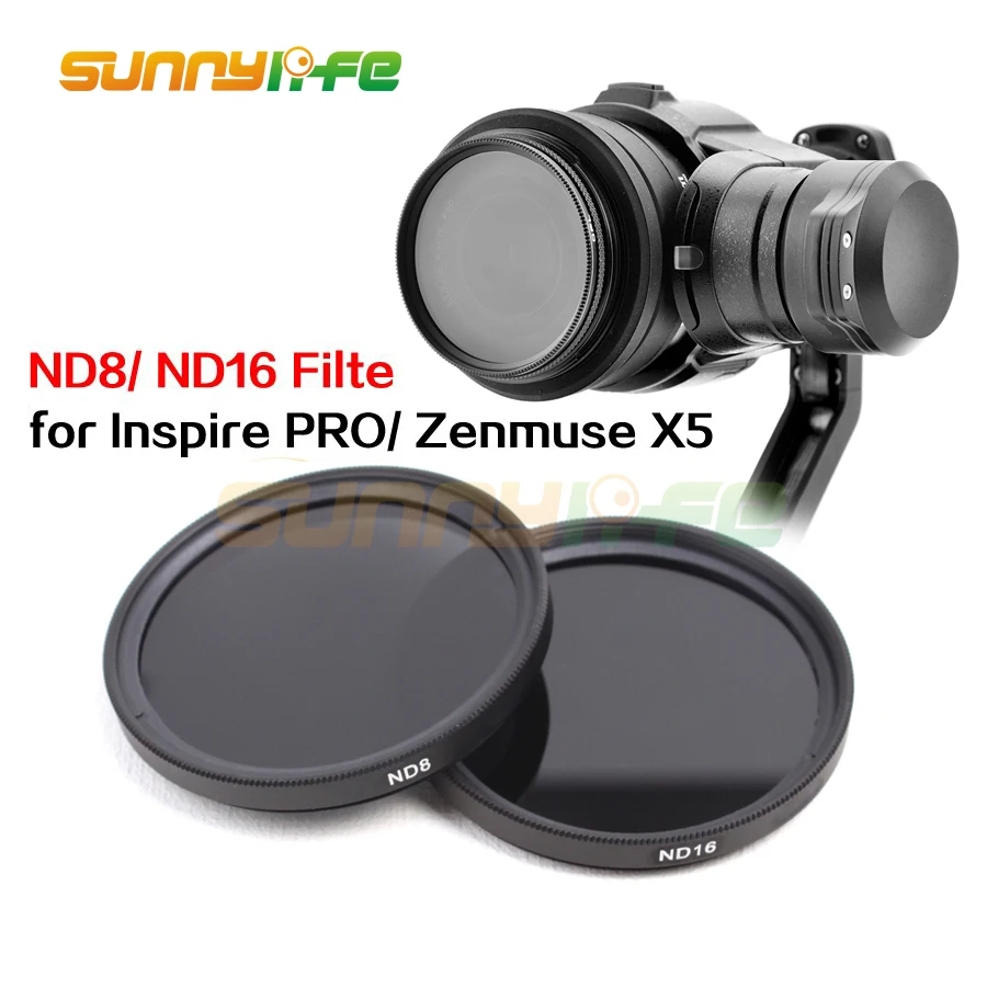 Фильтр объектива Zenmuse X5 ND8 ND16 фильтр-затемнитель для камеры Inspire PRO OSMO X5