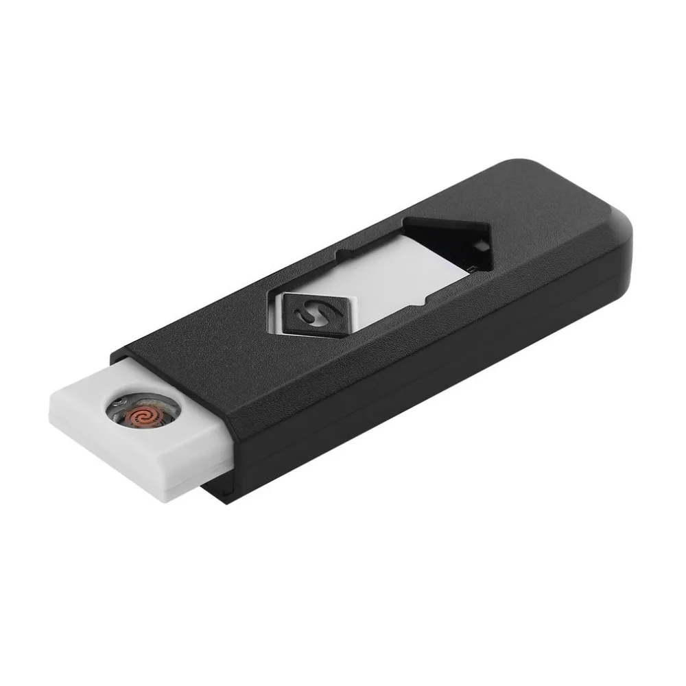 Гаджеты Портативный USB электронный перезаряжаемый аккумулятор без газа беспламенный Прикуриватель ветрозащитный бесшумный гаджет