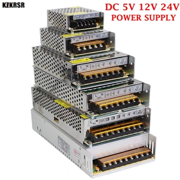 

LED Power Supply 5V 12V 24V CE ROHS AC110V/220V TO DC5V 12V 24V Aluminum LED Driver Adaptor for Led Strip Lighting Transformer