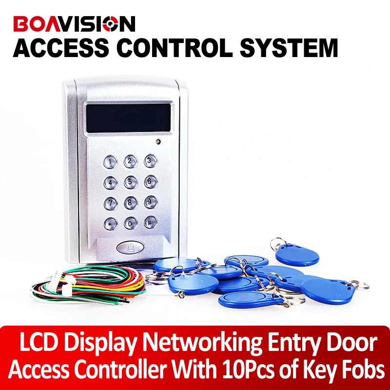 

LCD Display Networking Entry Door Access Control System