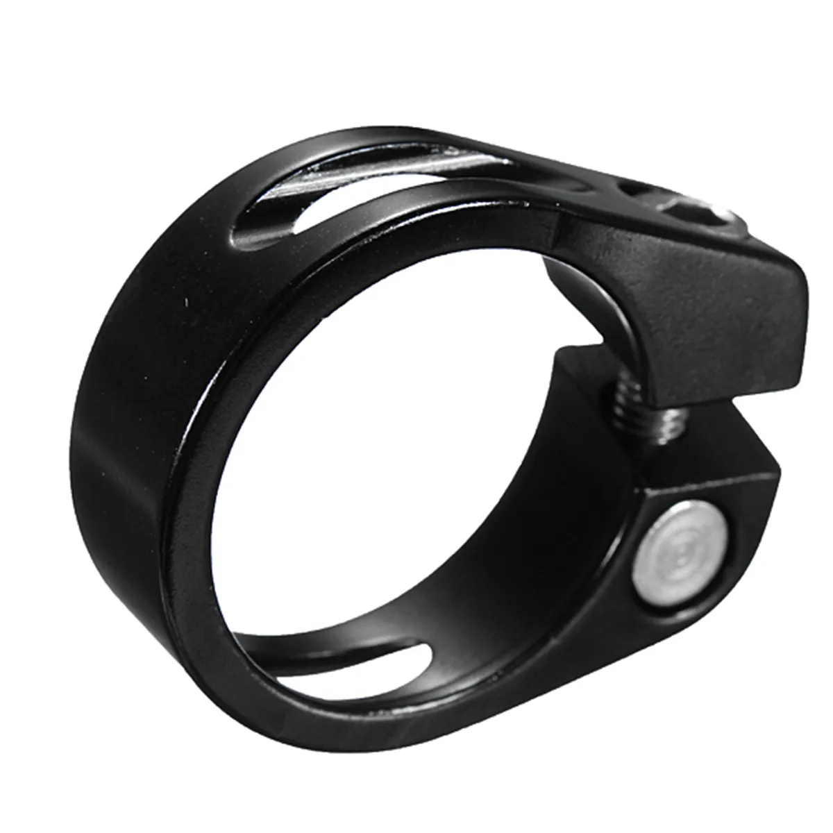 31.8 / 34.9mm 20g Aluminium Alloy MTB Road Bicycle Quick Release Seatpost Clamp Bike Cycling Seat Post Tube Clip Bike Parts - Цвет: Black 34.9