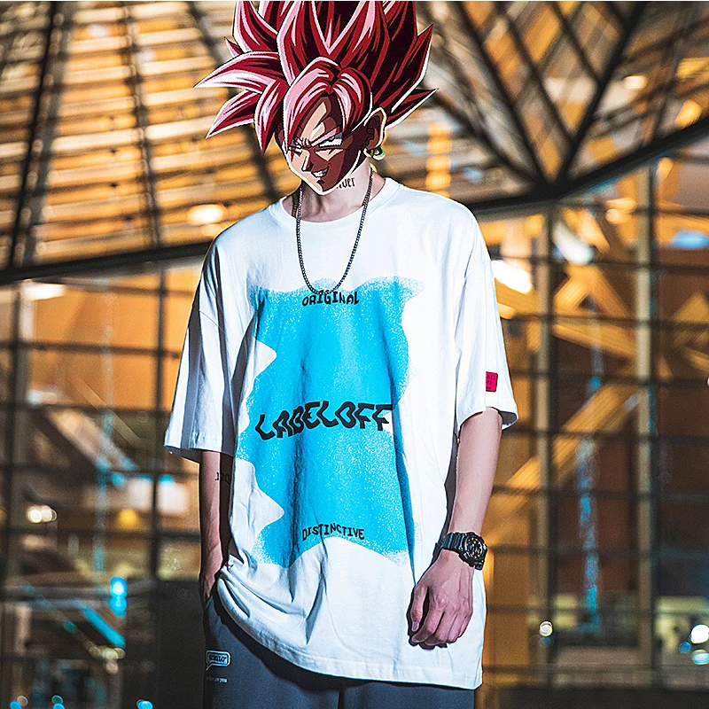 

HFNF 2019 men's t-shirt hip hop Japanese shirt Harajuku t-shirt street summer cotton hip hop large size
