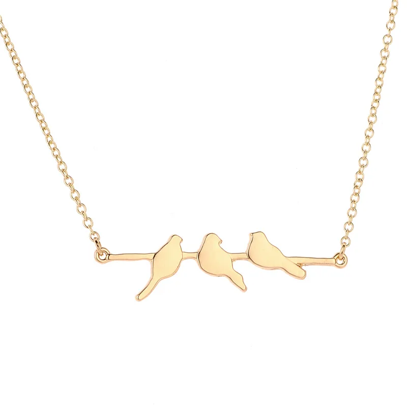 Cute Small Animal Birds Pendant Bracelet Necklace Jewelry Personality