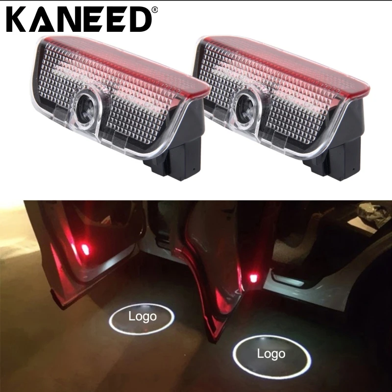 

LED Logo For SKODA 2 PCS LED Car Door Welcome Logo Car Brand 3D Shadow Light Projector for Skoda VW Superb
