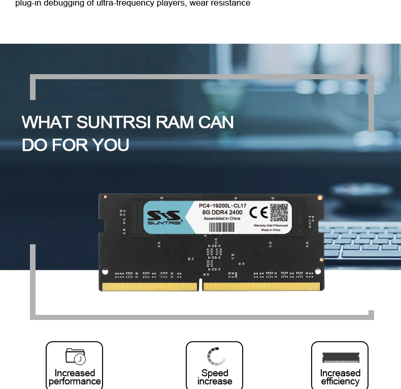 Suntrsi герметичные DDR4 8 ГБ Memoria Оперативная память 2133 мГц 2400 мГц ноутбук памяти DDR Высокая совместимость