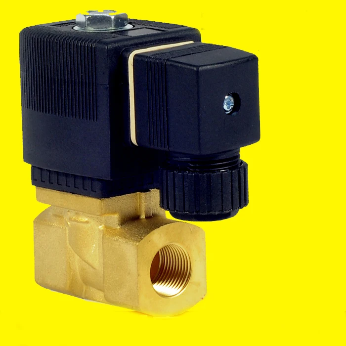 1/2 ''высокого электромагнитный нагнетательный клапан высокого Температура DC12V, D24V, AC110V или AC220V