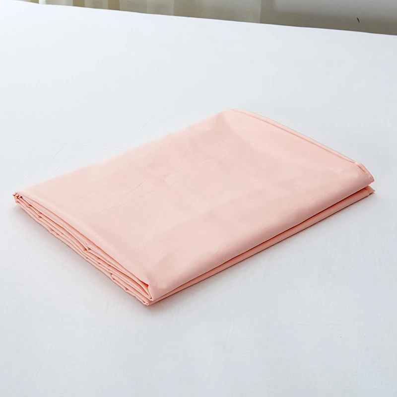 TUTUBIRD Pink blue solid 100% Egyptian cotton bedsheet bedspread kids adult lone staple cotton mattress cover bedlinen for home