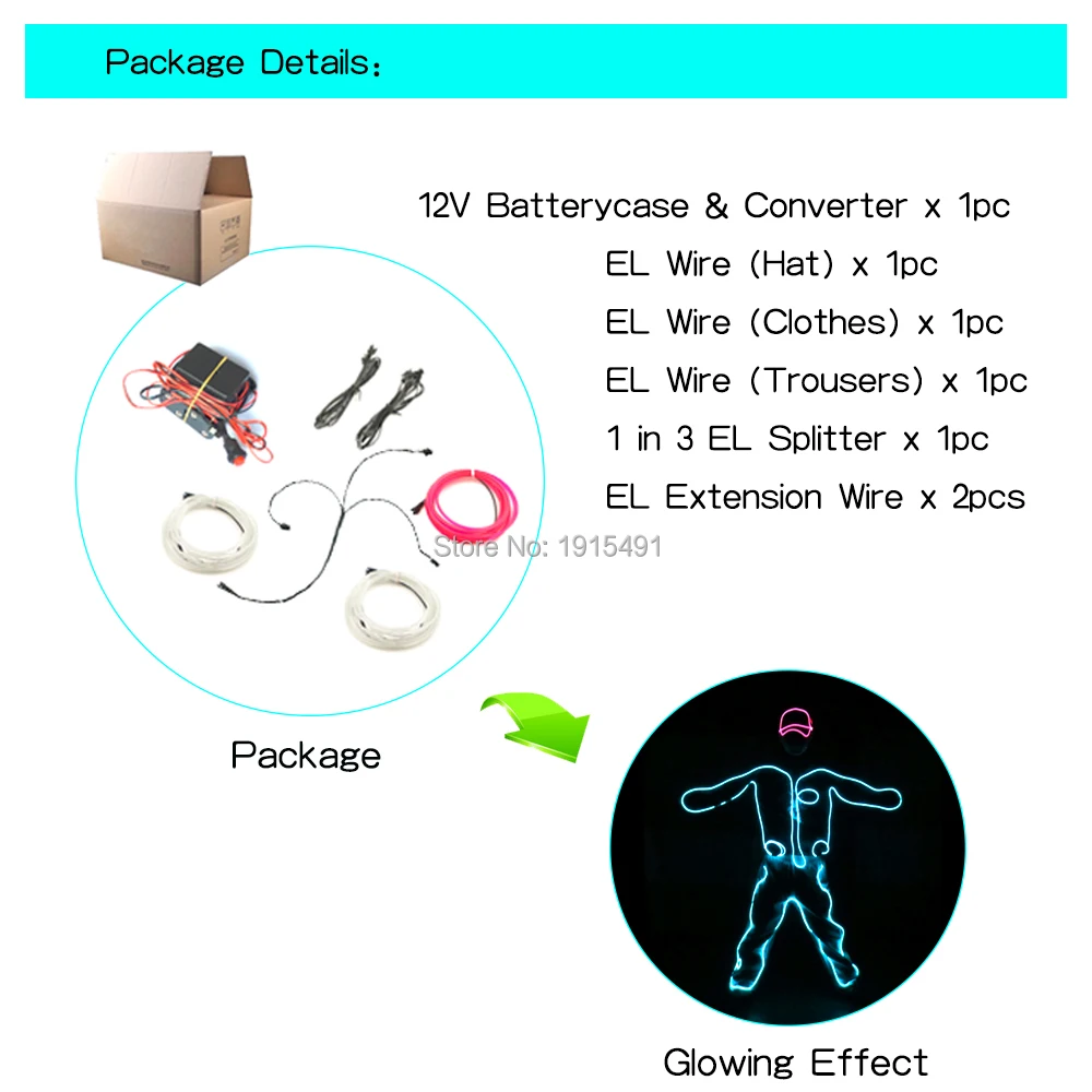 EL холодный свет хип-хоп светящиеся костюм Мода Вечеринка аксессуар фестиваль Вечерние огни загораются ночной клуб мигающий одежда