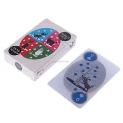 Прозрачный ПВХ покер Пластик Кристалл водоотталкивающие игральные карты вечерние забавная игра