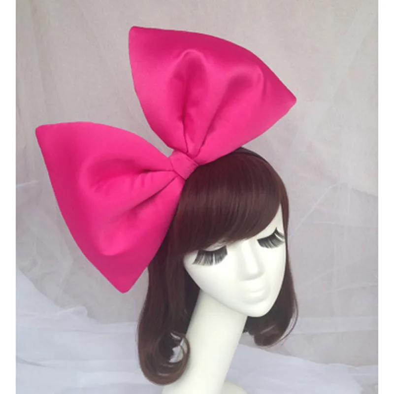 Oversized Super Giant Big Bow KIKI Cosplay Hair Headband Party Photo Props for adult (21)
