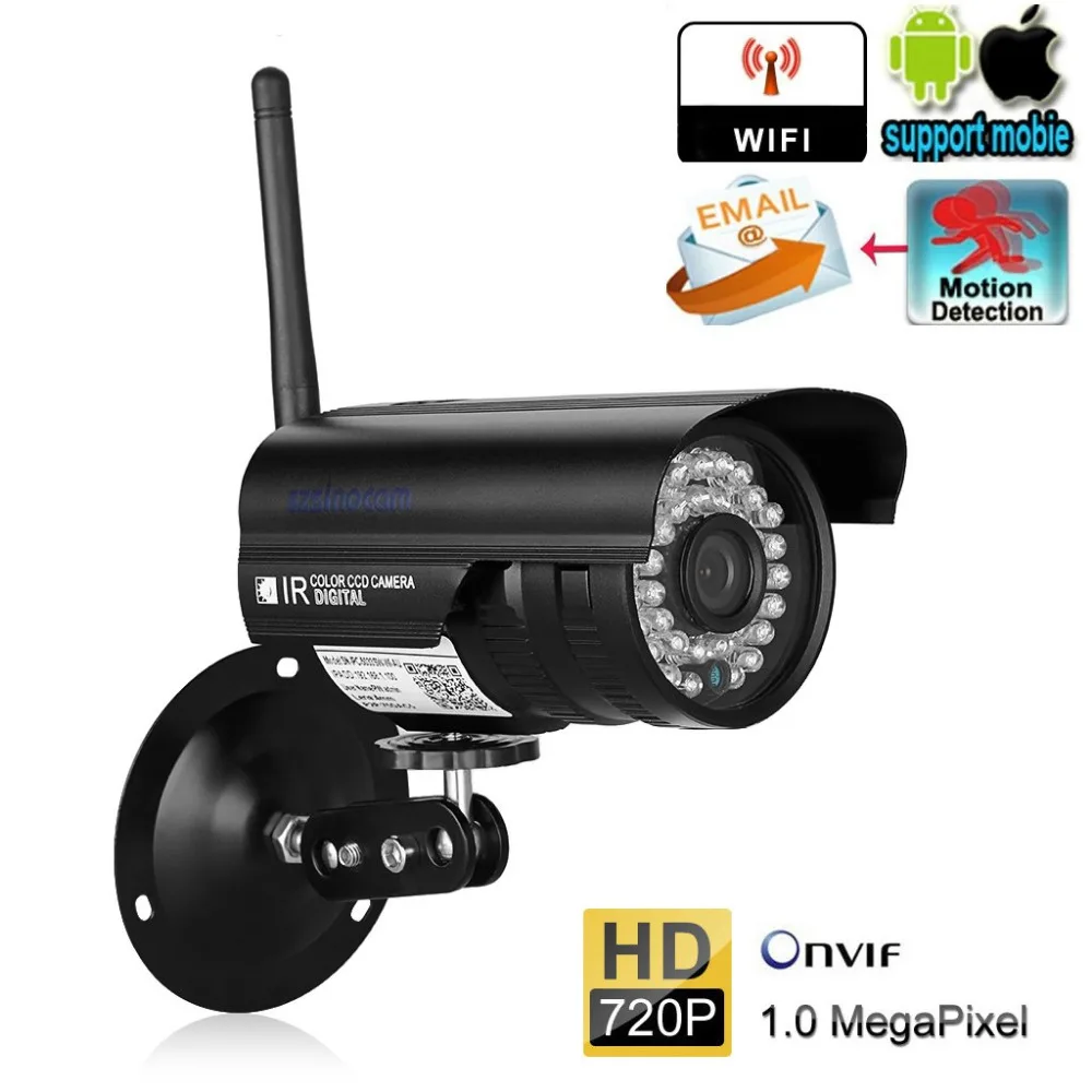  Szsinocam HD 720P Wireless IP Camera WiFi Waterproof Infrared Camera Motion Detection Onvif CCTV Su - 33034430278