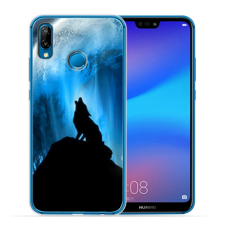 Властный волк для huawei P30 P20 Lite Pro P10 Lite P8Lite P9Lite P Smart mate 9 10 20 Lite Pro Мягкий бампер чехол для телефона - Цвет: 11