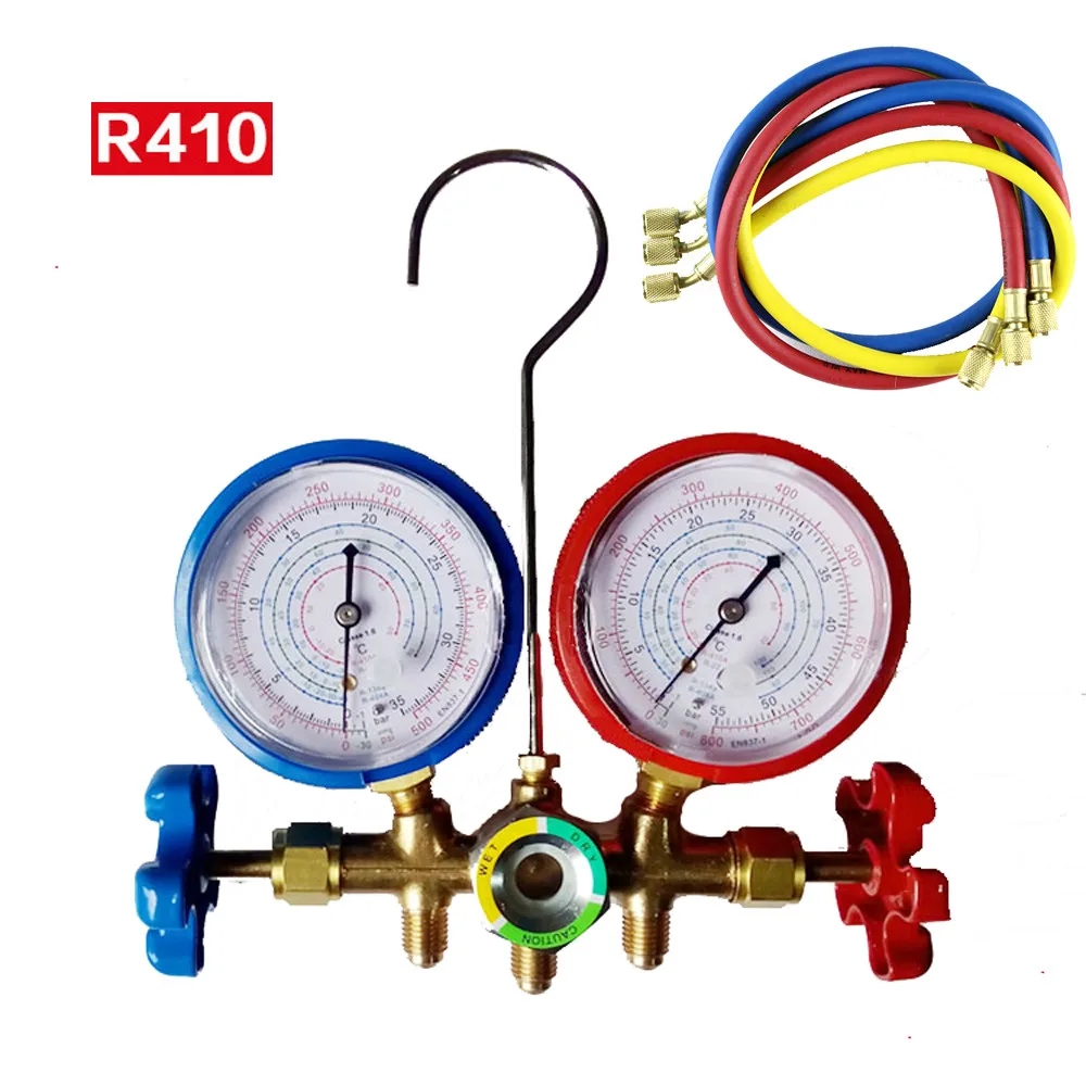 Buy R410a Manifold High and Low Pressure Gauge Kit Air
