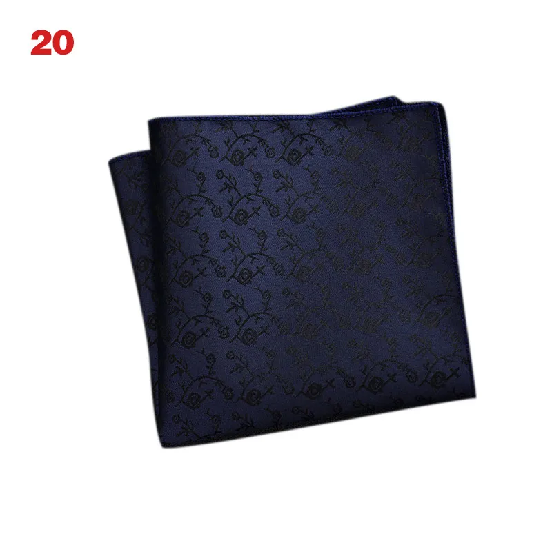 Lot 20 Packs Men/'s Handkerchief Pocket Square Vintage Floral Plaid Silk Hanky