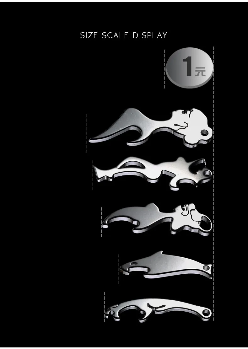 QOONG Сексуальная открывалка для бутылок креативный брелок для автомобиля брелок из нержавеющей стали брелок кольцо для ключей в форме инструмента держатель на заказ надпись S09