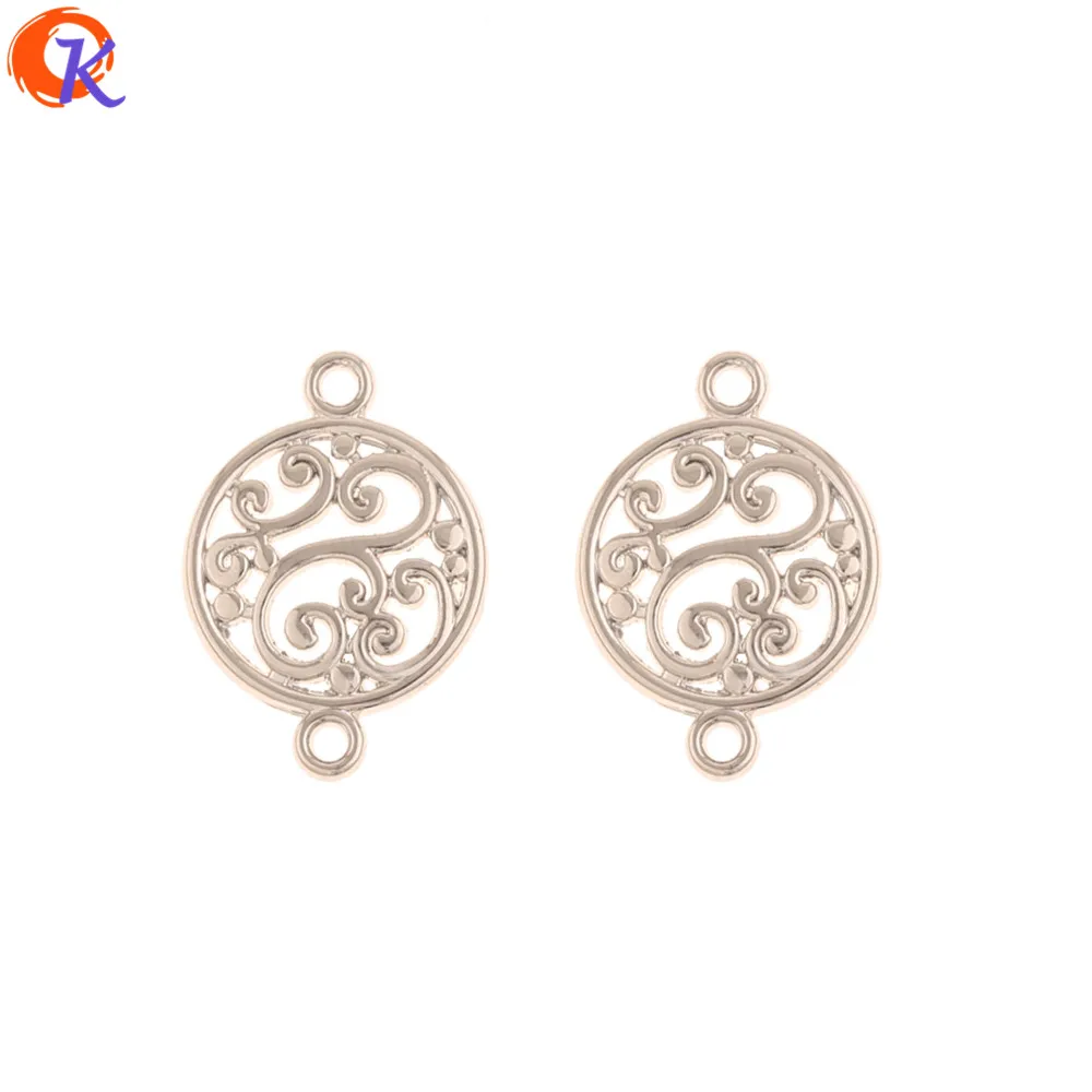

Cordial Design 200Pcs 14*20MM Jewelry Accessories/Hand Made/Earrings Parts/Rhodium/Round Shape/DIY Making/Earring Findings