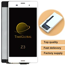 2015 Real 2pcs New mobile phone Lcd Screen For Sony Xperia Z3 Touch Digitizer Assembly Promotion Freeshipping Sale New Arrival
