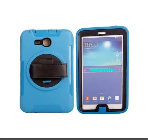 Чехол для Samsung Galaxy Tab A a6 7 0 T280 T285 SM kid Hybrid Armor Kickstand Hard PC Funda Shell case For + pen|Чехлы