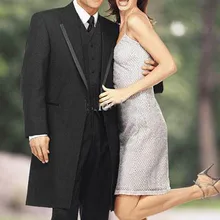 Лучшие продажи/индивидуальный заказ одна кнопка Черный Жених Смокинги друзей жениха Мужские свадебные костюмы костюм для шафера выпускного вечера Одежда для свадьбы мужская одежда