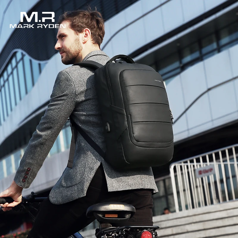 Mark Ryden, мужской рюкзак, подходит для 15,6 дюймового ноутбука, многофункциональный, USB, сменный, водонепроницаемый, дорожная сумка, мужская, анти-вор, Mochila, Новинка
