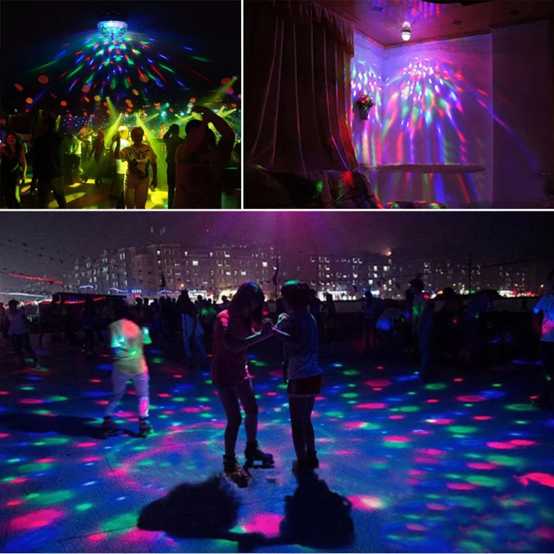Mini RGB Led Stage Lamp AC220V 110V E27 LED 3W Laser Magic Stage Light Projector For Christmas Holiday Dance Party KTV Lighting (11)