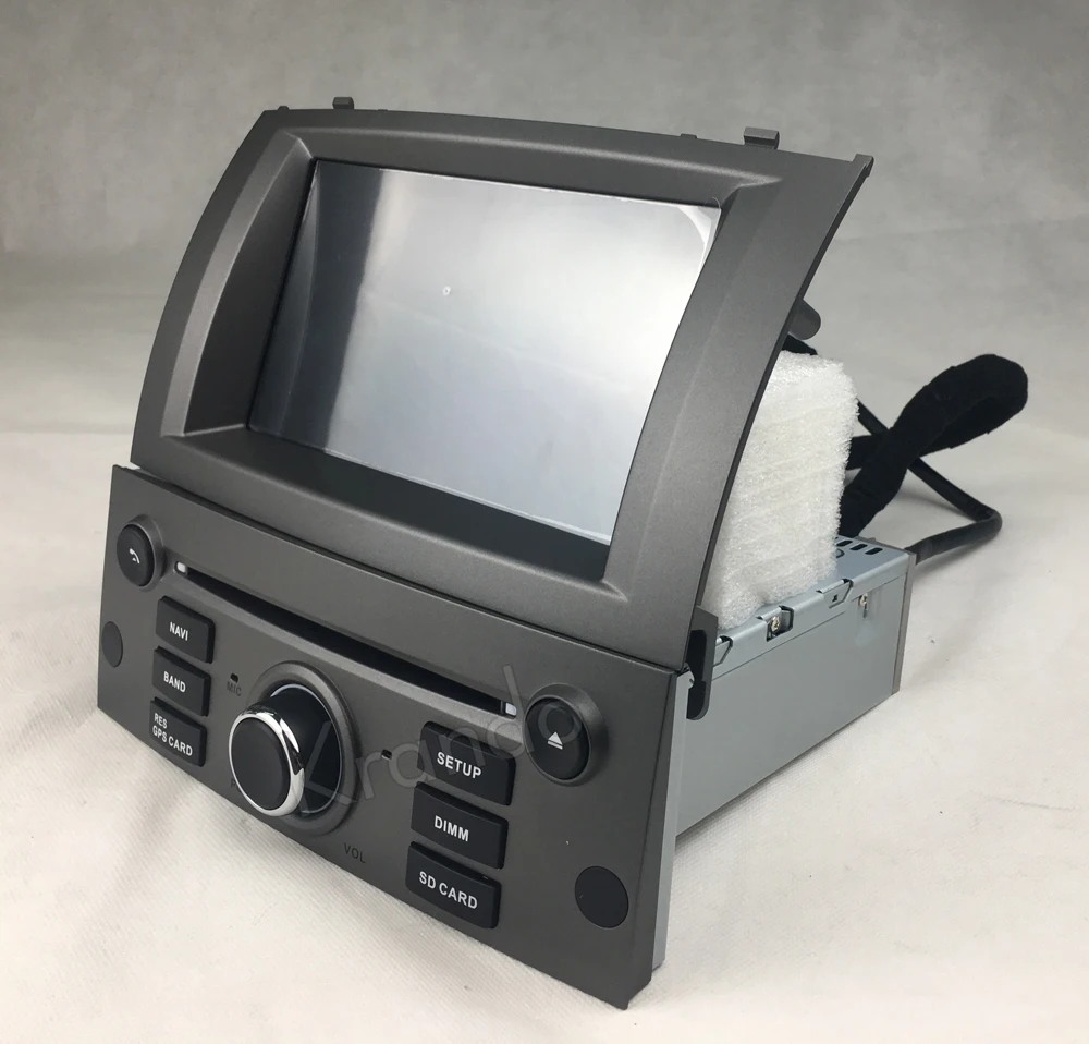 Sale Krando Android 8.0 car dvd player multimedia for peugeot 407 2004-2010 radio gps navigation system WIFI 3G Playstore AC 13