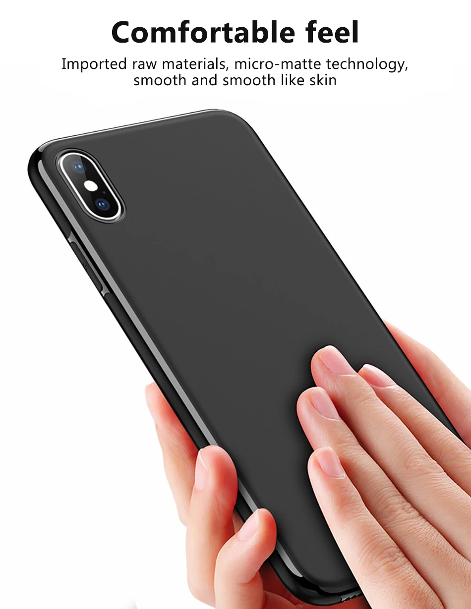 !ACCEZZ Magnetic Soft TPU Ultra Thin Full Protective Back Cover Case For Apple iPhone XXSXRXS MAX Matte Fundas Shell Coque (10)