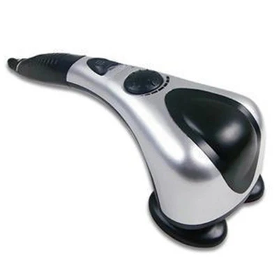 Electric Massager Hammer Dual Heads Full Body Massage Cervical Vertebra Leg Back Stress Pain Release Electronic Vibration