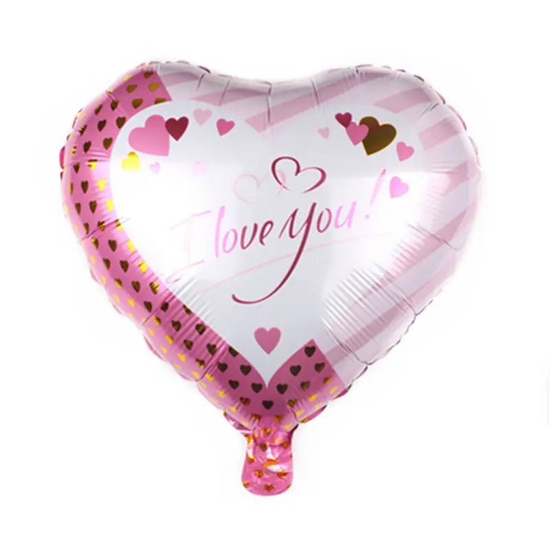 XXPWJ Новый 18-дюймовый алюминиевый шар в форме сердца i love you украшение на День