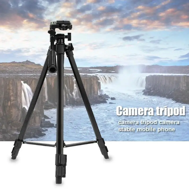 Переносной штатив-подставка для камеры 360 градусов Поворотный Штатив с зажимом для телефона Canon/Nikon/sony DSLR цифровая камера