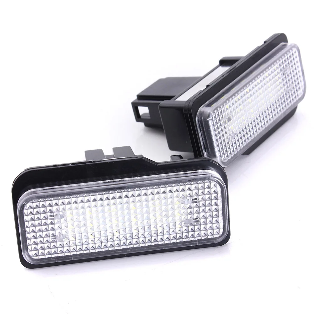 

2Pcs No Error License Plate LED Light for Mercedes Benz W203 W211 W219 SLK CLS C21 YAN88