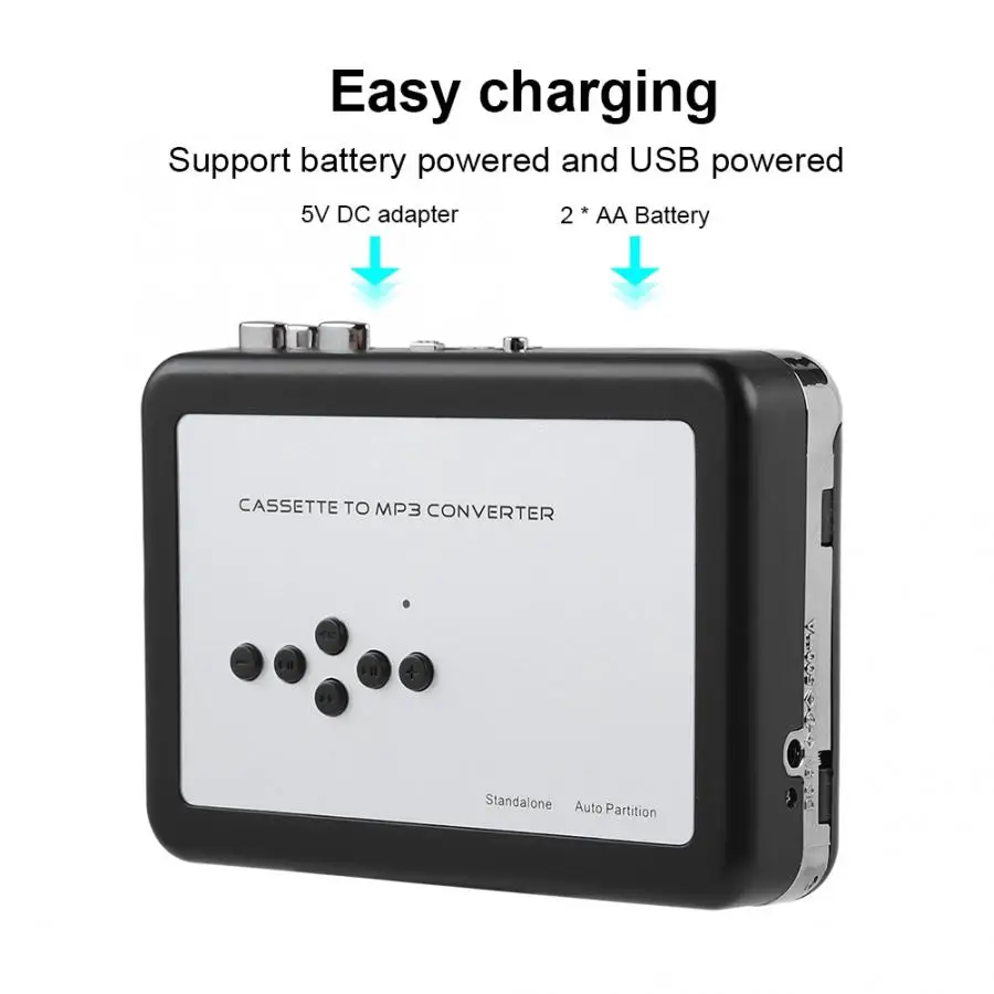 

vhs player turntable stylus needle Portable Cassette Tape to MP3 Converter USB Flash Drive Capture Audio Music Player