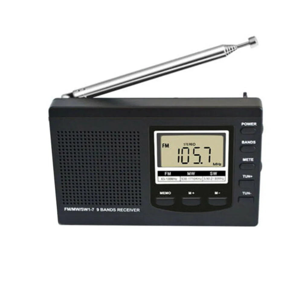 HRD-310 короткие радиоволны FM SW MW радио цифровой Полнодиапазонный стерео радио цифровой демодулятор внешний антенный приемник