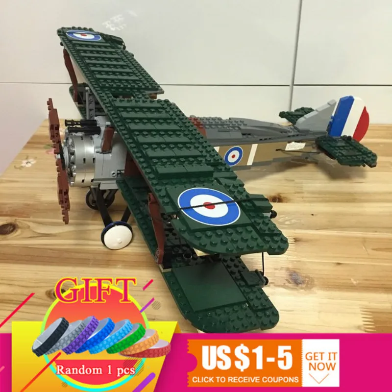 

21021 953Pcs Technical Series The Camel Fighter Set Children Educational Building Blocks Toys Model Compatible with 10226 lepin