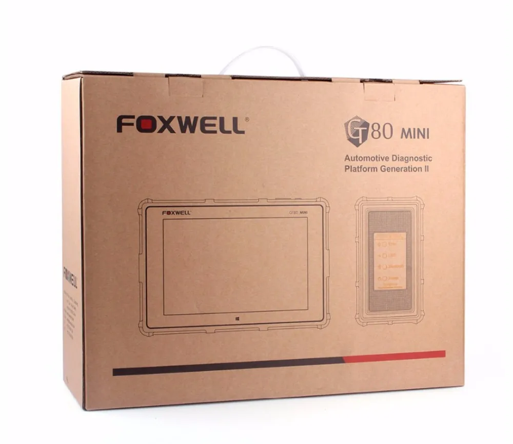 FOXWELL GT80 мини Полный системный сканер EPB/Подушка безопасности/ABS/DPF/с многофункциональной функцией, похожей на autel MS908