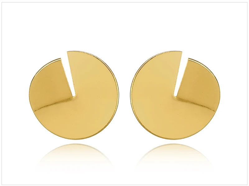 Silver Gold Earrings  (2)