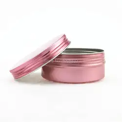 Розовый цвет Алюминий Jar 150 г 150 мл алюминия горшок, пустой банках упаковка, металл эфирное масло банку, розовый банок Алюминий коробка, 30
