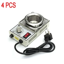 Новое поступление серебряный припой горшок Пайка и Распайка ванны 50 мм 220 В 150 Вт ST-21C 450 градусов